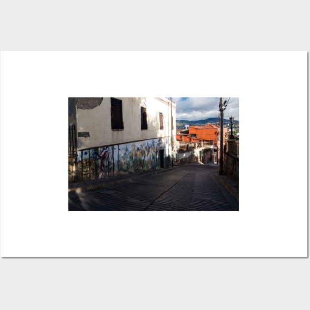 Tegucigalpa's Streets And Alleyways - 1 © Wall Art by PrinceJohn